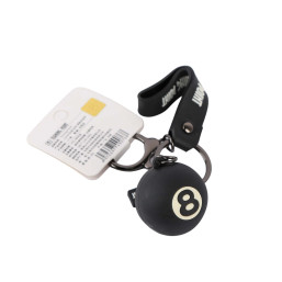 Keychain - Turning Point Billiard Ball - Black